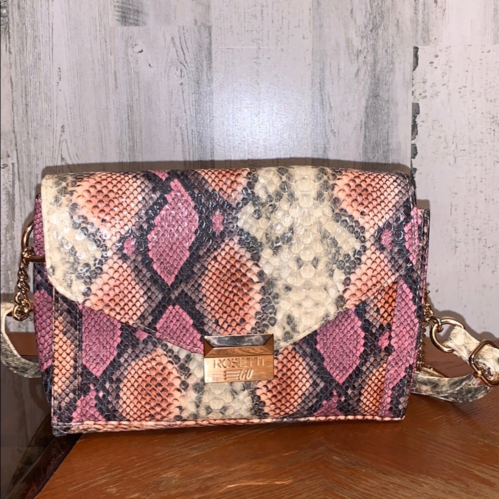 snake skin purse